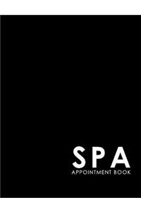 Spa Appointment Book