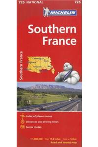 Michelin Southern France Map 725