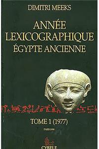 Année Lexicographique. Égypte Ancienne