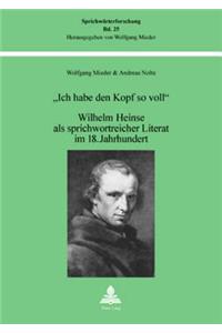 «Ich Habe Den Kopf So Voll»