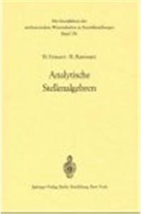 Analytische Stellenalgebren