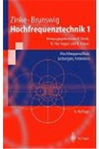 Lehrbuch Der Hochfrequenztechnik: Band 1: Hochfrequenzfilter, Leitungen Und Antennen