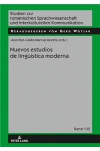 Nuevos estudios de lingueística moderna