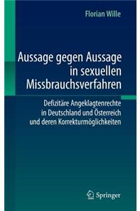 Aussage gegen Aussage in sexuellen Missbrauchsverfahren