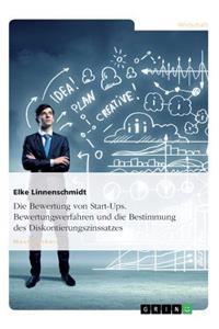 Bewertung von Start-Ups. Bewertungsverfahren und die Bestimmung des Diskontierungszinssatzes