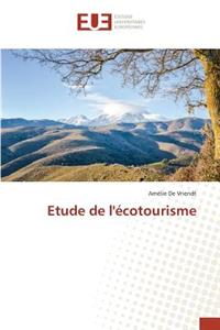 Etude de l'Écotourisme