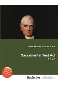 Sacramental Test ACT 1828