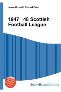 1947 48 Scottish Football League