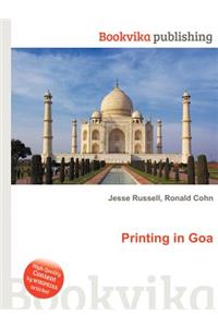 Printing in Goa