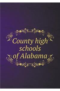 County High Schools of Alabama
