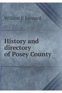 History and Directory of Posey County