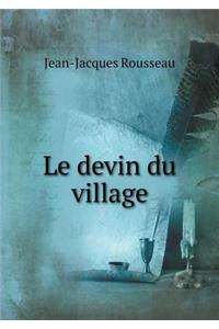 Le devin du village