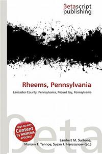 Rheems, Pennsylvania