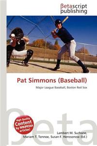 Pat Simmons (Baseball)