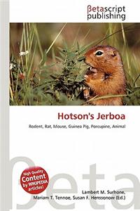 Hotson's Jerboa