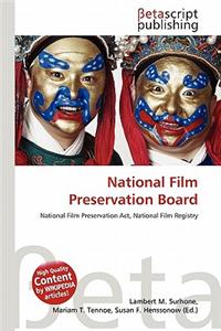 National Film Preservation Board