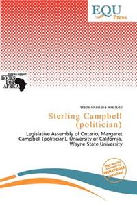 Sterling Campbell (Politician)