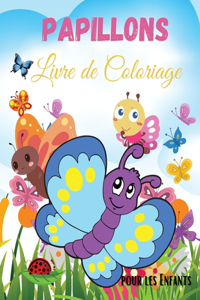 Papillons Livre de coloriage pour les Enfants