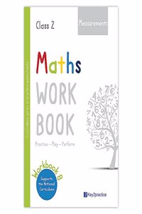 Key2practice Class 2 Maths Workbook | Topic - Measurements | 43 Practice Worksheets with Answers | Designed by IITians