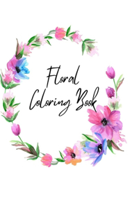 Floral Coloring Book