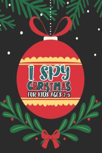 I Spy Christmas Book For Kids Ages 2-5