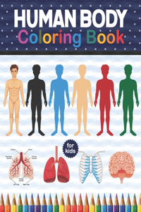 Human Body Coloring Book For Kids