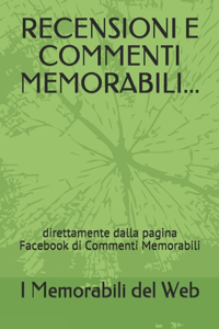 Recensioni E Commenti Memorabili...: direttamente dalla pagina Facebook di Commenti Memorabili