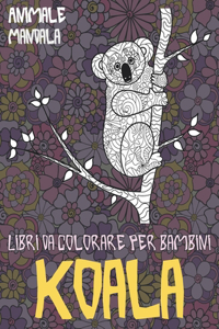 Libri da colorare per bambini - Mandala - Animale - Koala