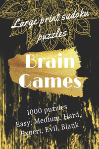 Brain Games - Large Print Sudoku