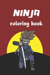 Ninja Coloring Book