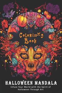 Halloween Mandala Colorin Book