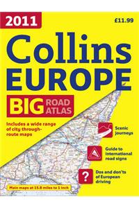 2011 Collins Road Atlas Europe