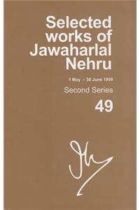 Selected Works of Jawaharlal Nehru (1 May-30 June 1959)