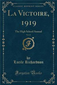 La Victoire, 1919, Vol. 12