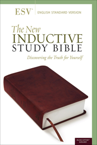 New Inductive Study Bible (Esv, Milano Softone, Burgundy)