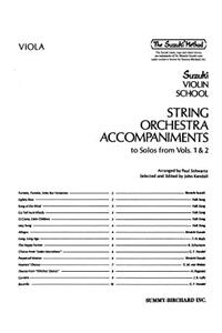String Orchestra Accompaniments to Solos from Volumes 1 & 2