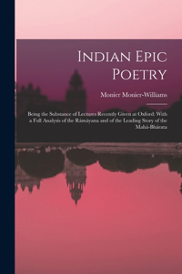 Indian Epic Poetry