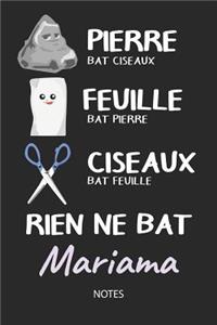 Rien ne bat Mariama - Notes