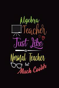 Algebra Teacher Just Like A Normal Teacher But Much Cooler