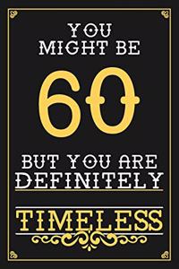 60th Birthday Journal