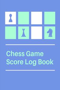 Chess Game Score Log Book