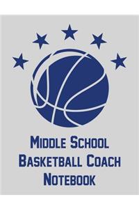 Middle School Basketball Coach Notebook