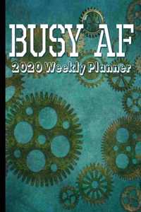 Busy AF 2020 Weekly Planner