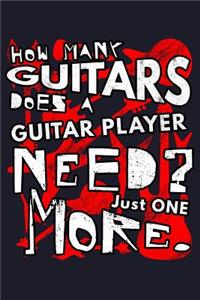 How Many Guitars Does A Guitar Player Need? Just One More.
