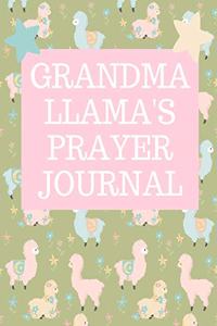 Grandma Llama's Prayer Journal