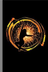 Poi Dancer: Dancing Gift For Men And Women (6"x9") Dot Grid Notebook To Write In