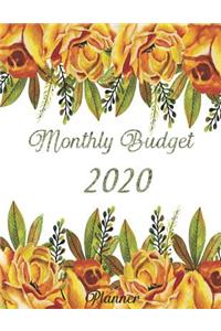 Monthly Budget Planner 2020