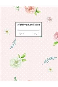 Handwriting Practice Sheets
