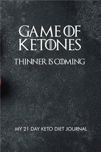 Game of ketones thinner is coming my 21 day keto diet journal