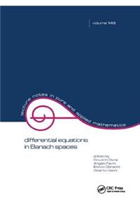 Differential Equations in Banach Spaces: Proceedings of the Bologna Conference